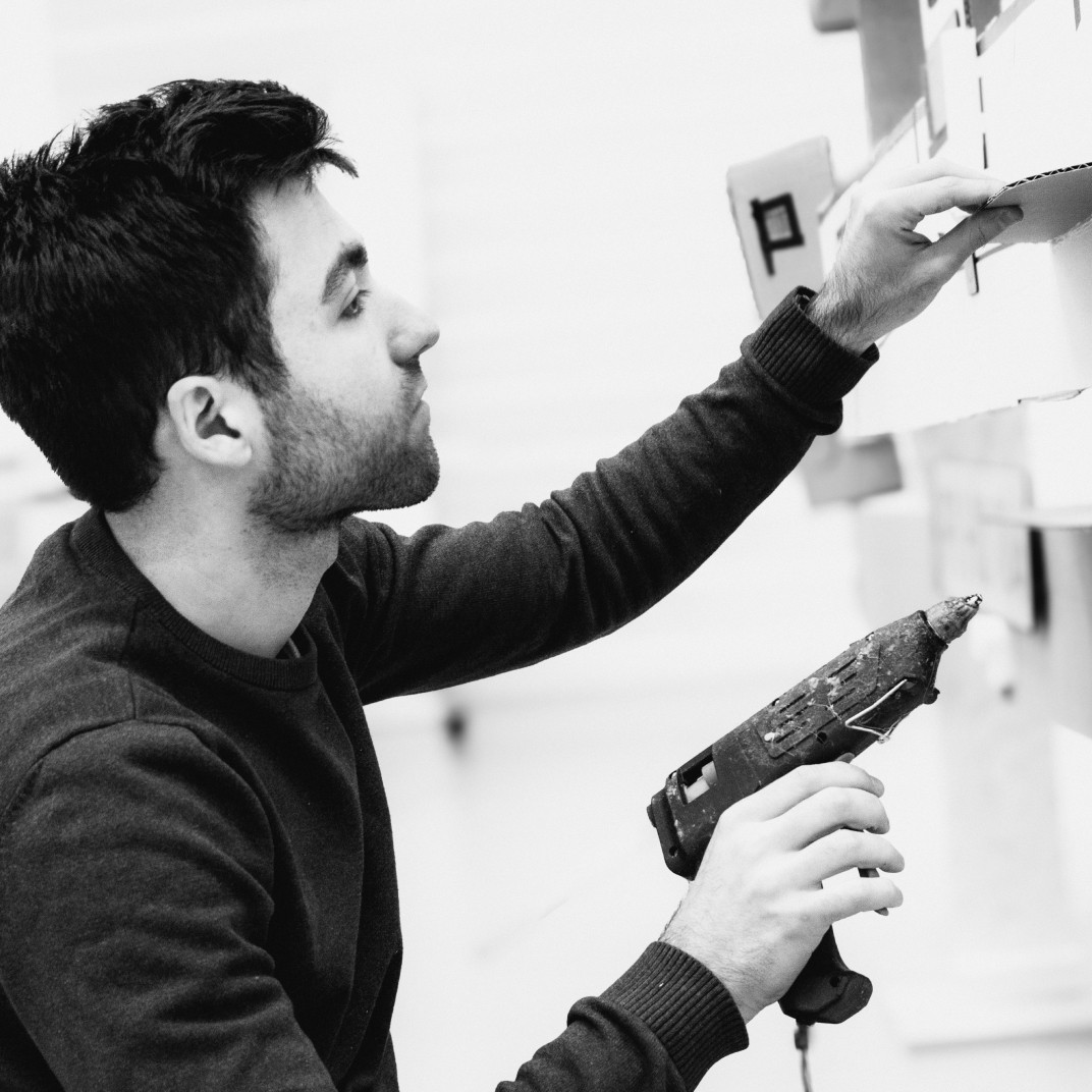 Examining bar mounting points on trailer